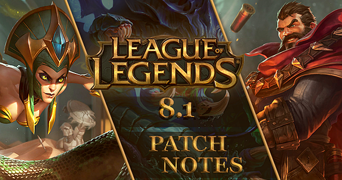 Download League of Legends Patch 8.1